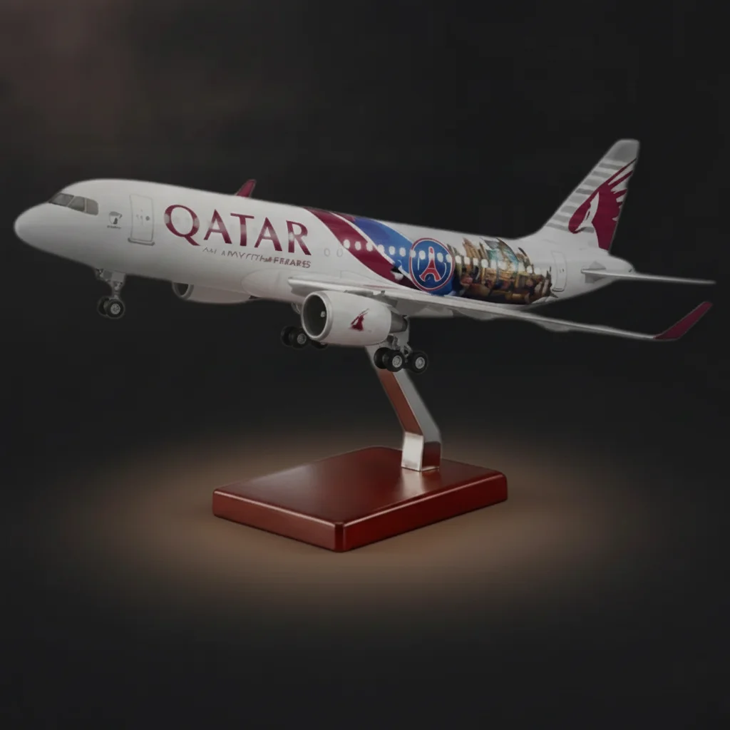 Airbus A320 Qatar PSG Livery edition League des champions 