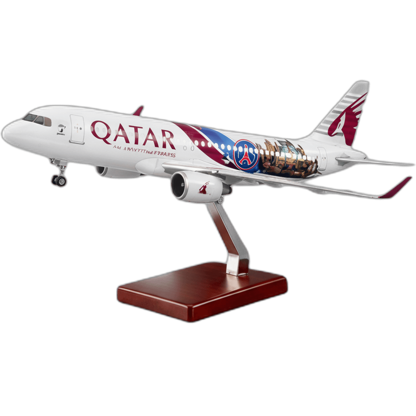 Airbus A320 Qatar PSG Livery