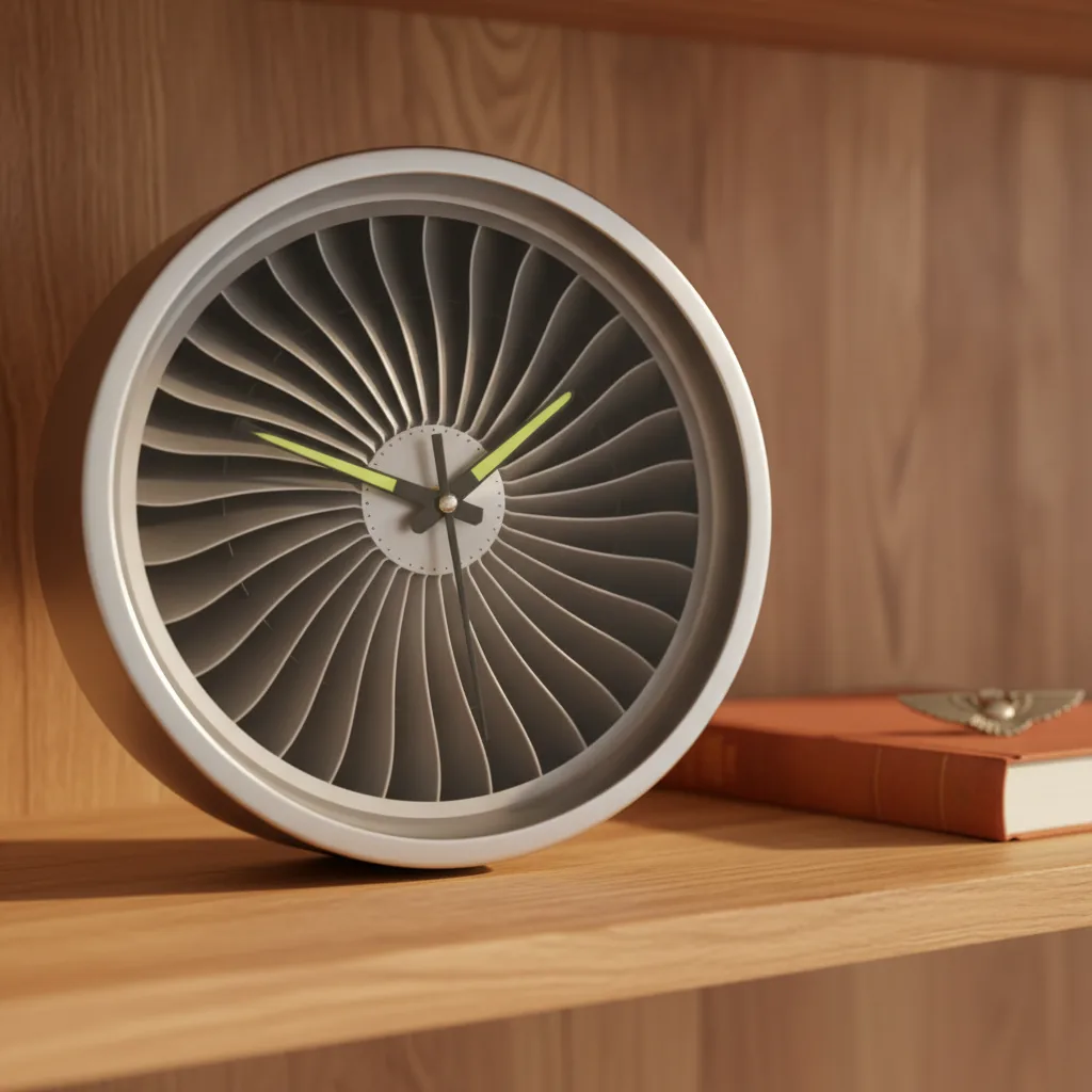 Horloge Turbine Aviation