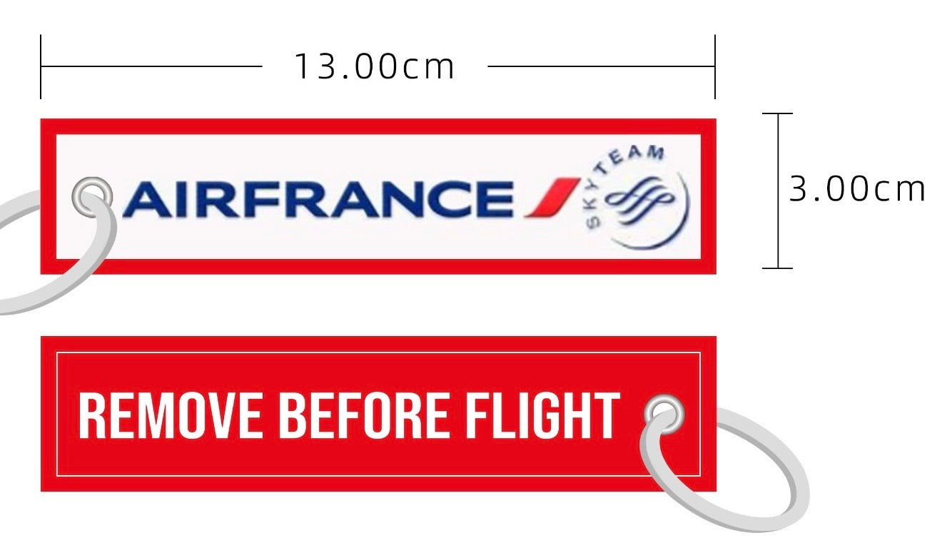 Porte clé flamme Remove Before Flight
