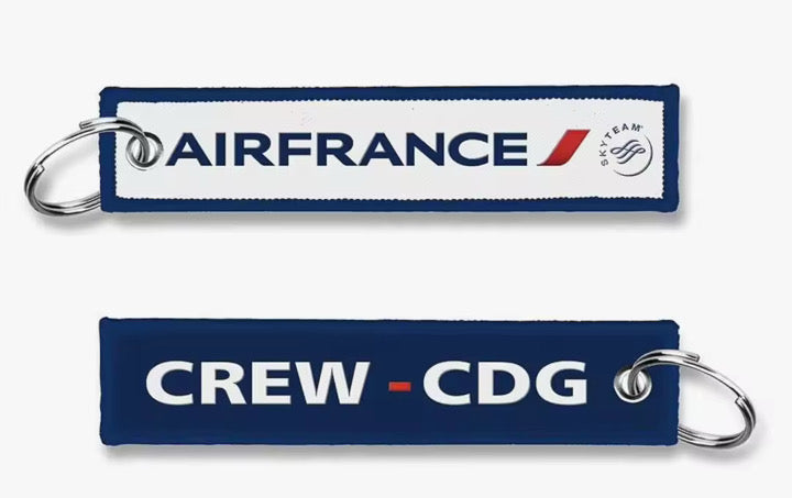 Flamme Air France en Tissu Brodé