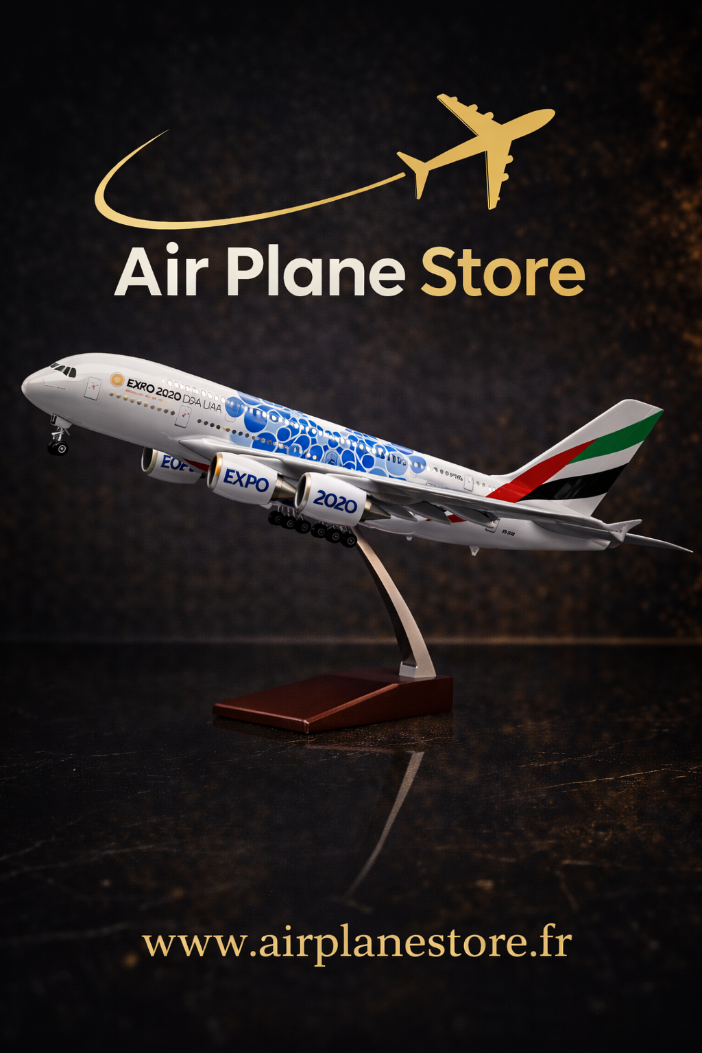 Airbus A380 - Échelle 1:160 - Finition Premium
