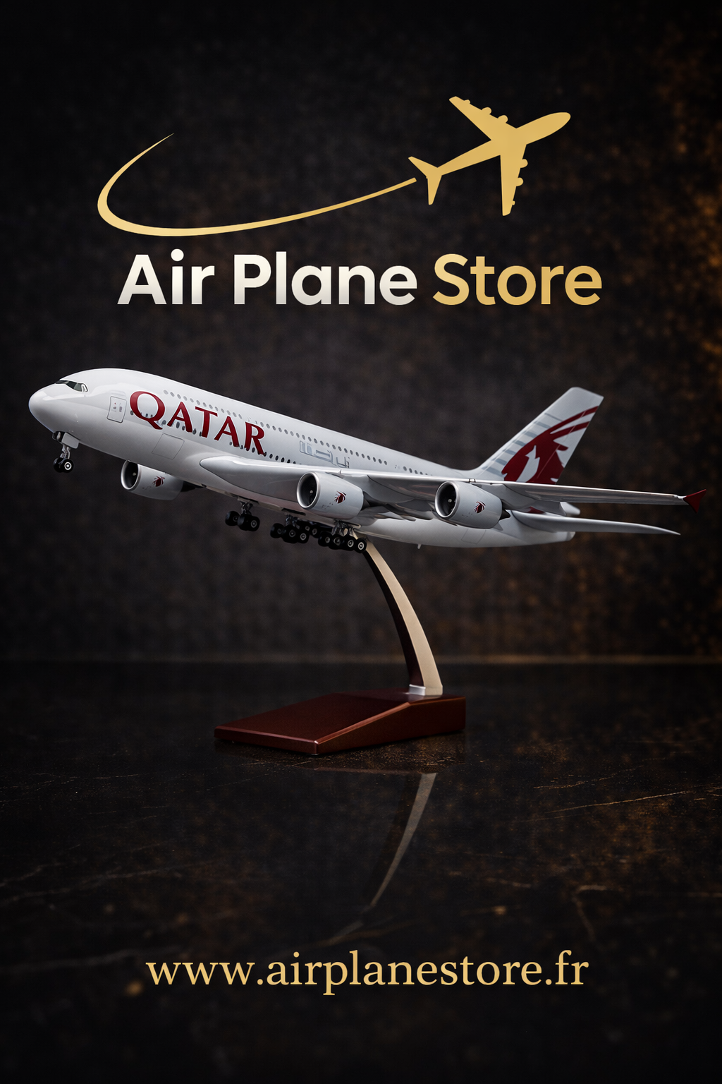 Airbus A380 - Échelle 1:160 - Finition Premium