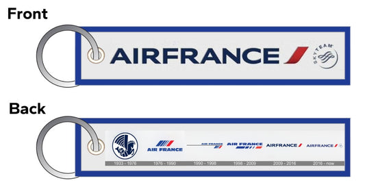 Porte clé Flamme Air France les années logo