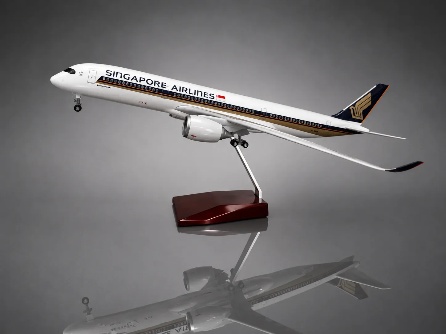 Airbus A350 Singapore Airlines 🇸🇬 1:142 47cm LED